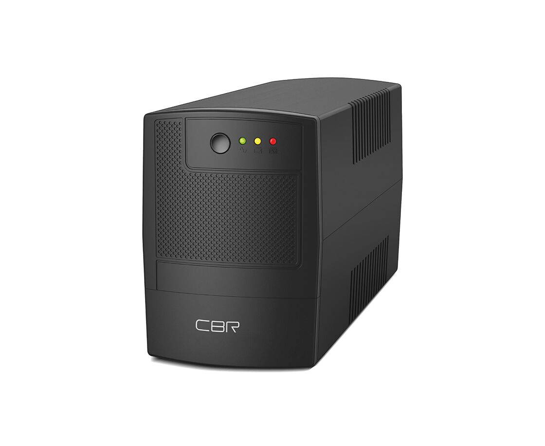 ИБП CBR UPS-TWP-101 J-850, 850 VA/510 W, IEC 320 C13x3 outlets, LED, USB Type-B, RJ11/45 AVR, SEC, 12 V/8 Ah