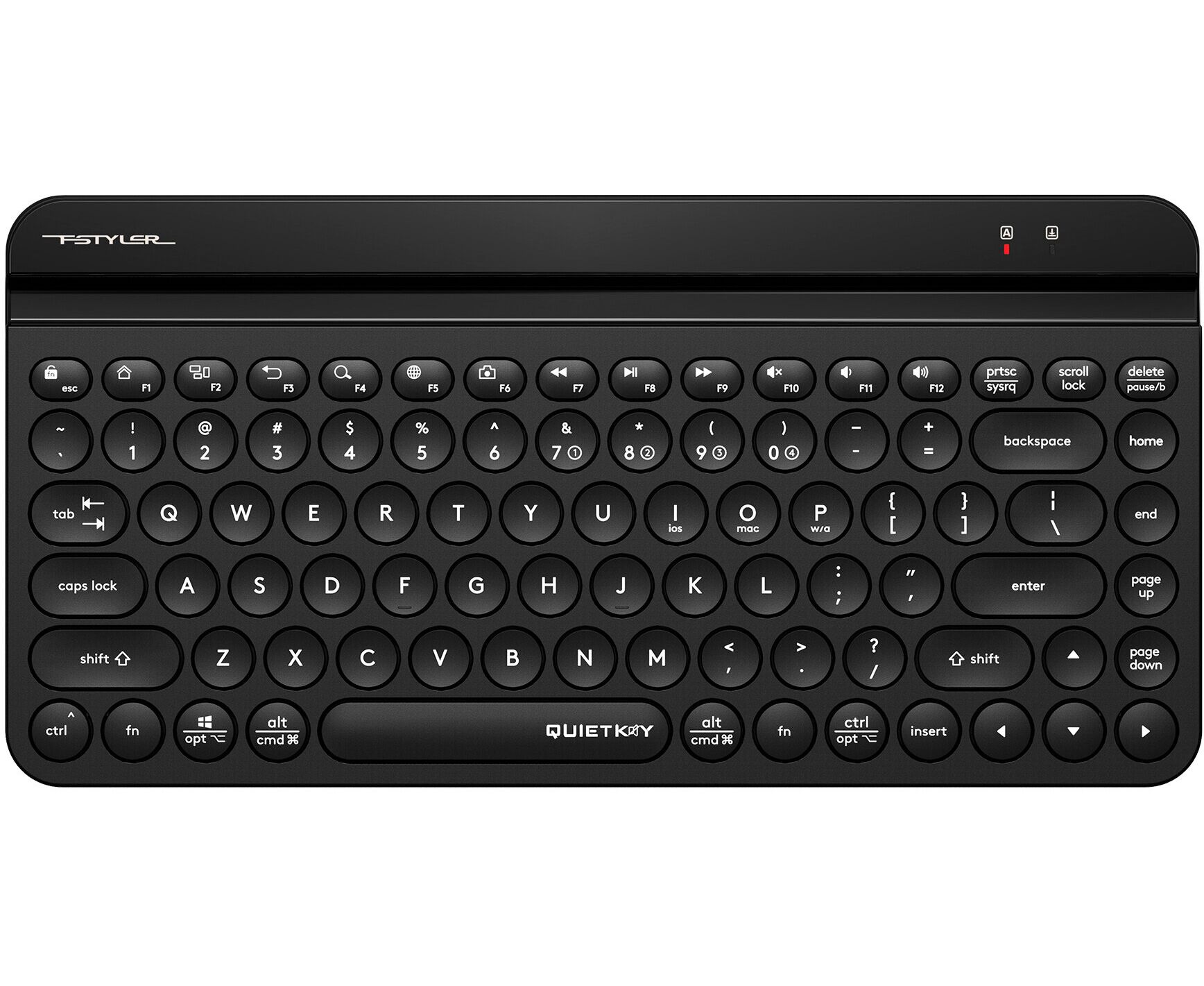 Клавиатура A4 Tech Fstyler FBK30 черный