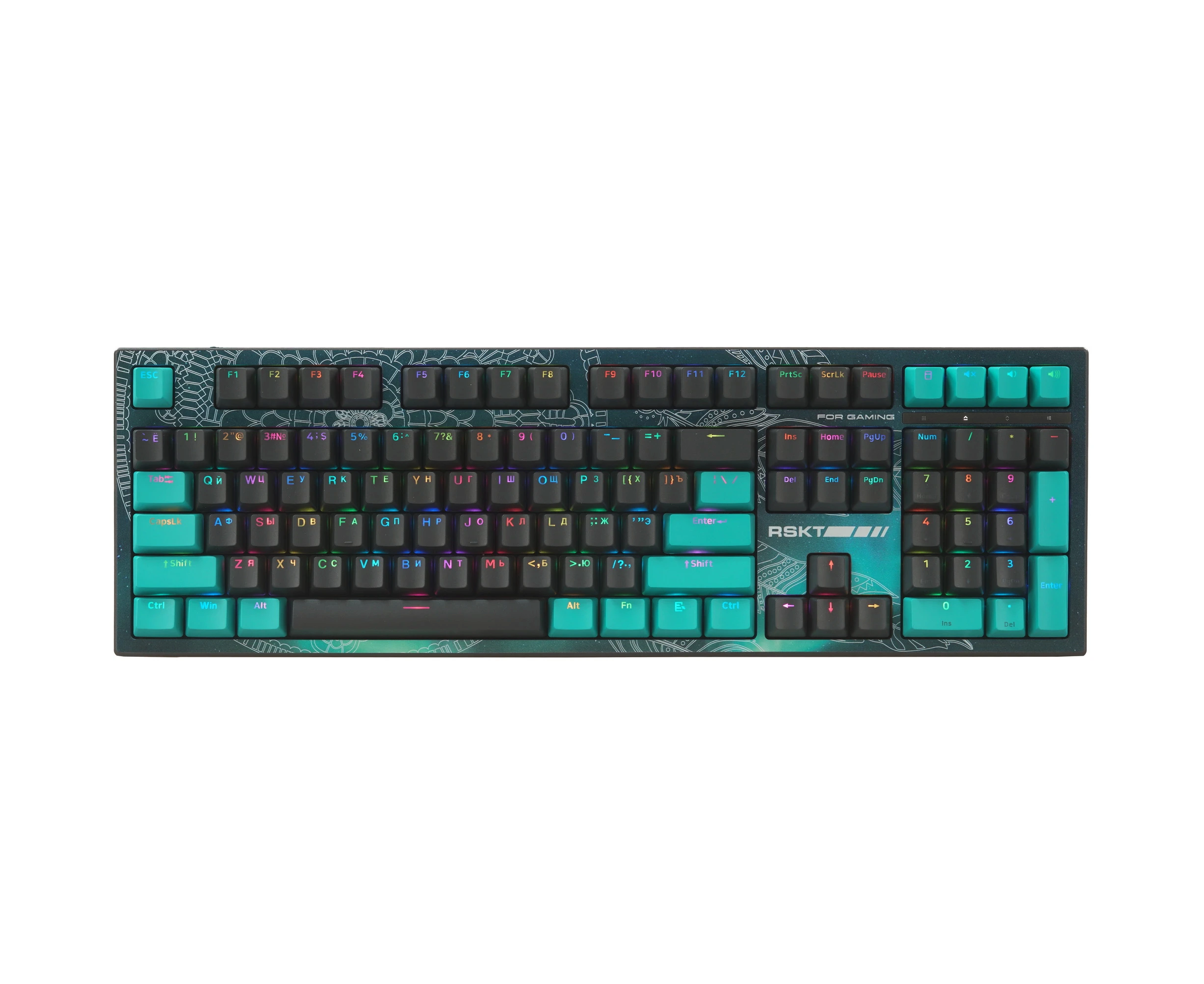 Клавиатура Raskat KM002 UV Gray