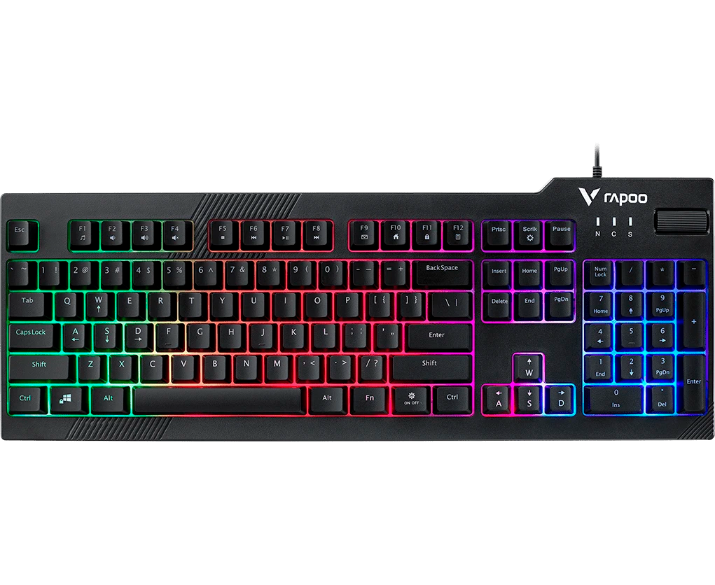 Клавиатура RAPOO V50 S Gaming Keyboard Black