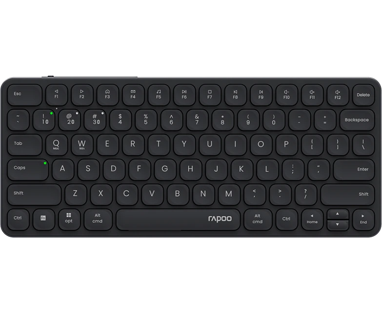 Клавиатура RAPOO E9050 L Rechargable multi mode KB Black