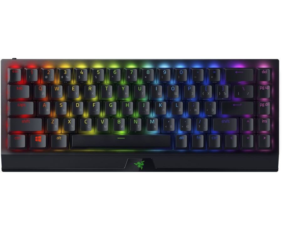 Игровая клавиатура Razer Black Widow V3 Mini Hyper Speed (Yellow Switch) RZ03-03890700-R3 R1