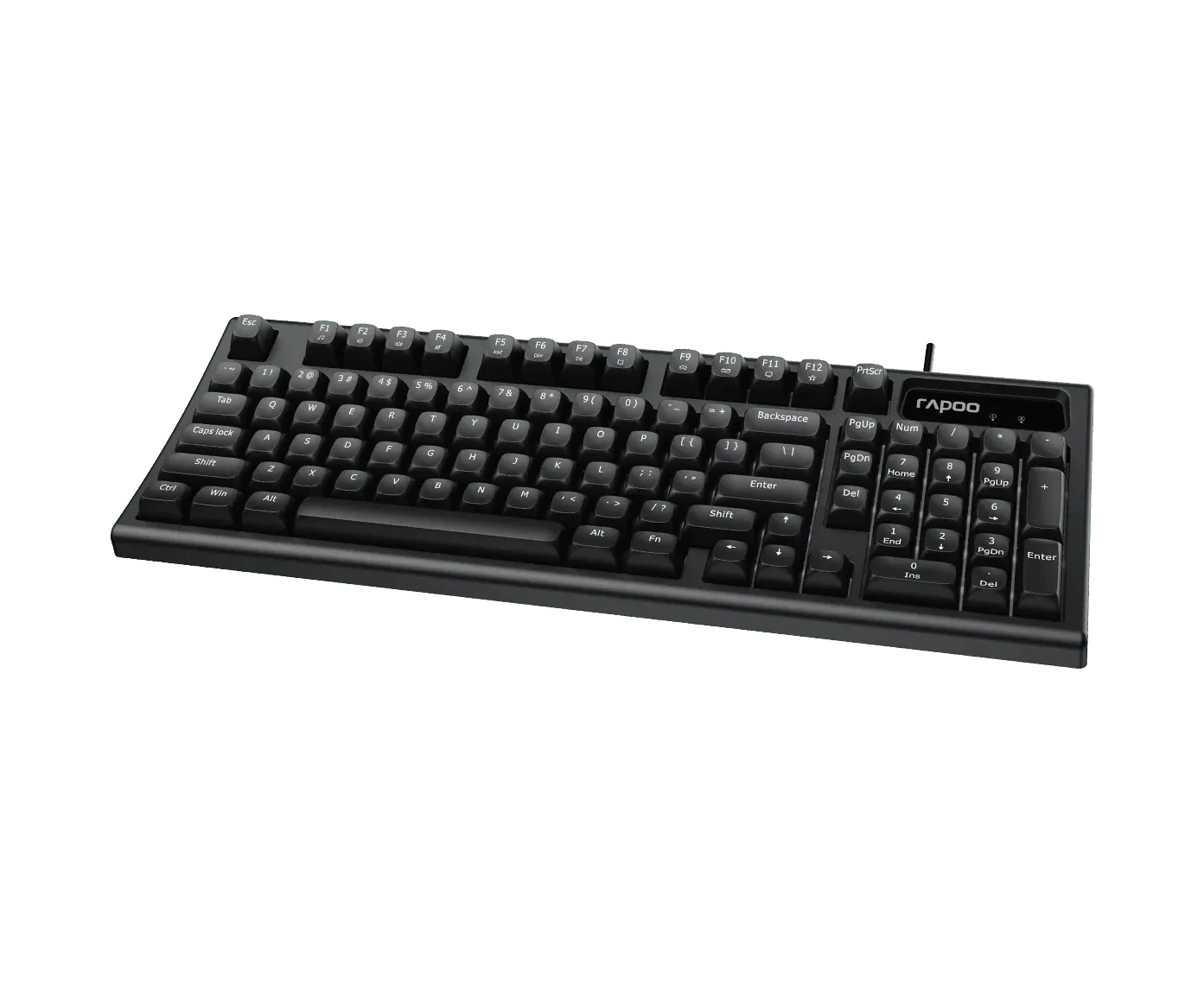 Клавиатура RAPOO NK2800 Wired KB Black