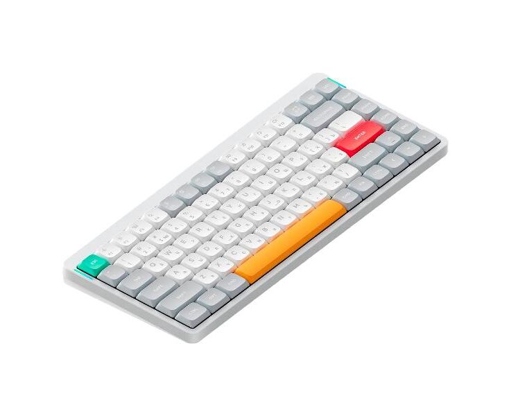 Клавиатура Nuphy AIR75v2-IW-21 Ionic White, RGB, Hot Swap, Aloe Switch
