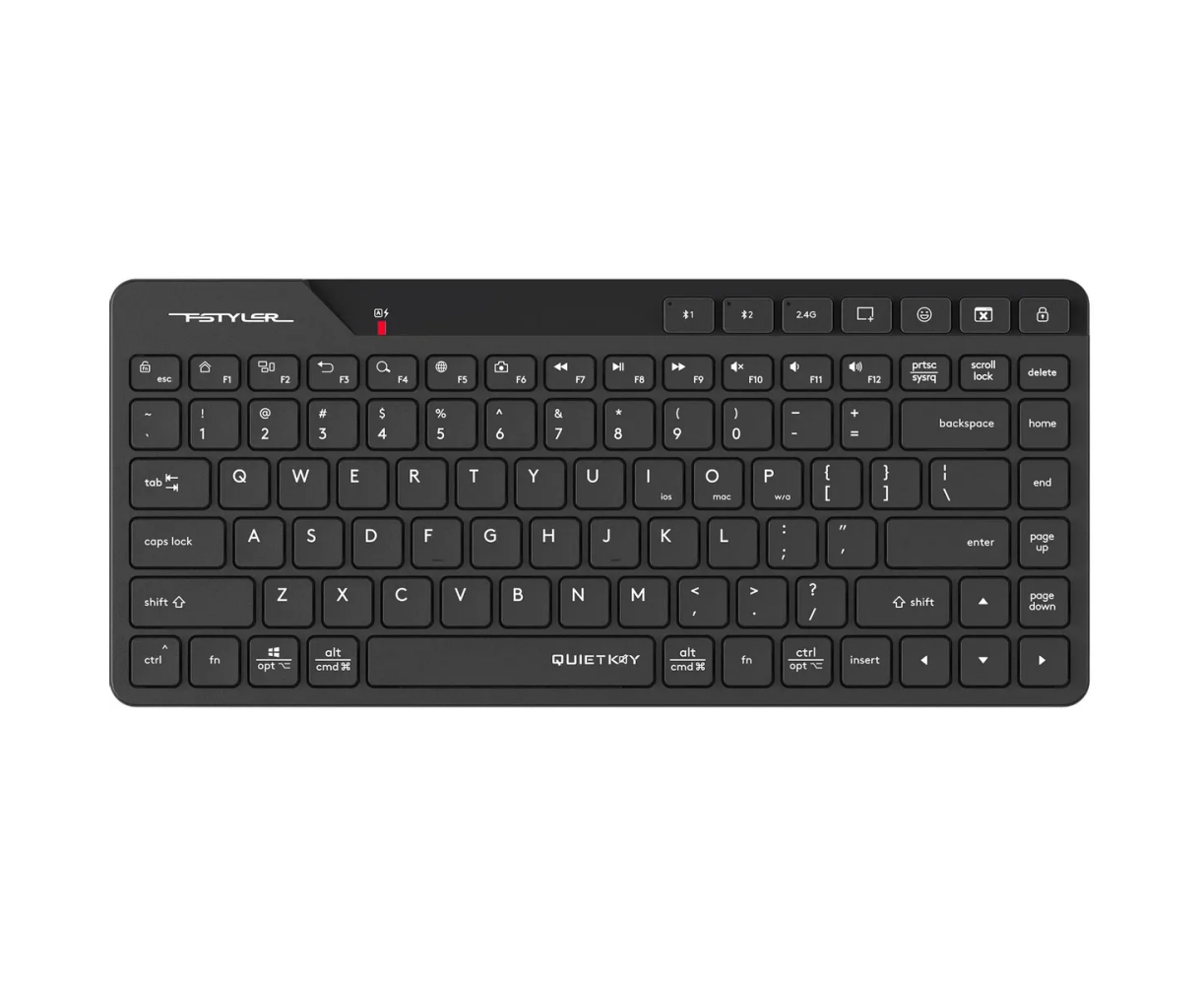 Клавиатура A4 Tech Fstyler FBK26 C AS бежевый USB беспроводная BT/Radio slim Multimedia