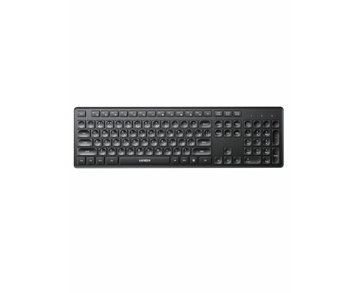 Клавиатура UGREEN KU004 (35734) Wireless 2,4 G Keyboard Black