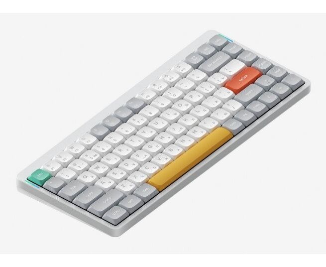 Клавиатура Nuphy AIR75v2-IW-23 Ionic White, RGB, Hot Swap, Wisteria Switch