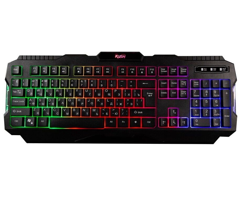 Клавиатура SMARTBUY SBK-308 G-K Rush USB черный