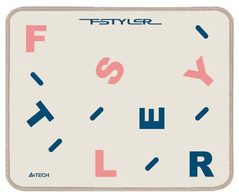 Коврик для мыши A4 Tech F Styler FP25 бежевый 250x200x2мм