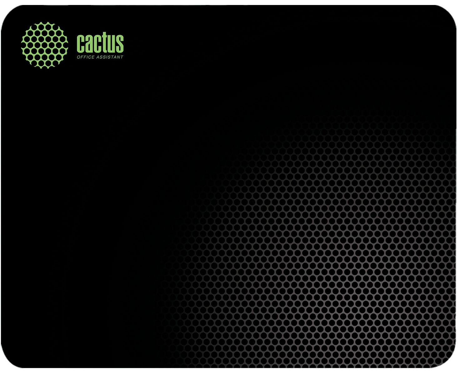 Коврик для мыши Cactus CS-MPС-D02 M Black Mesh 300x250x3мм