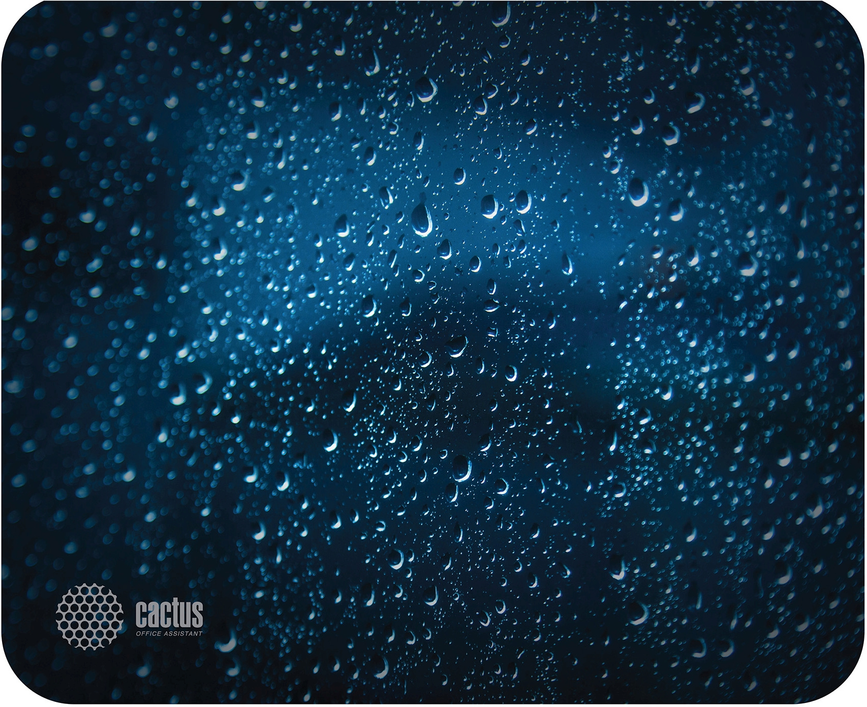 Коврик для мыши Cactus CS-MPС-P05 XS Water Drops 220x180x2мм