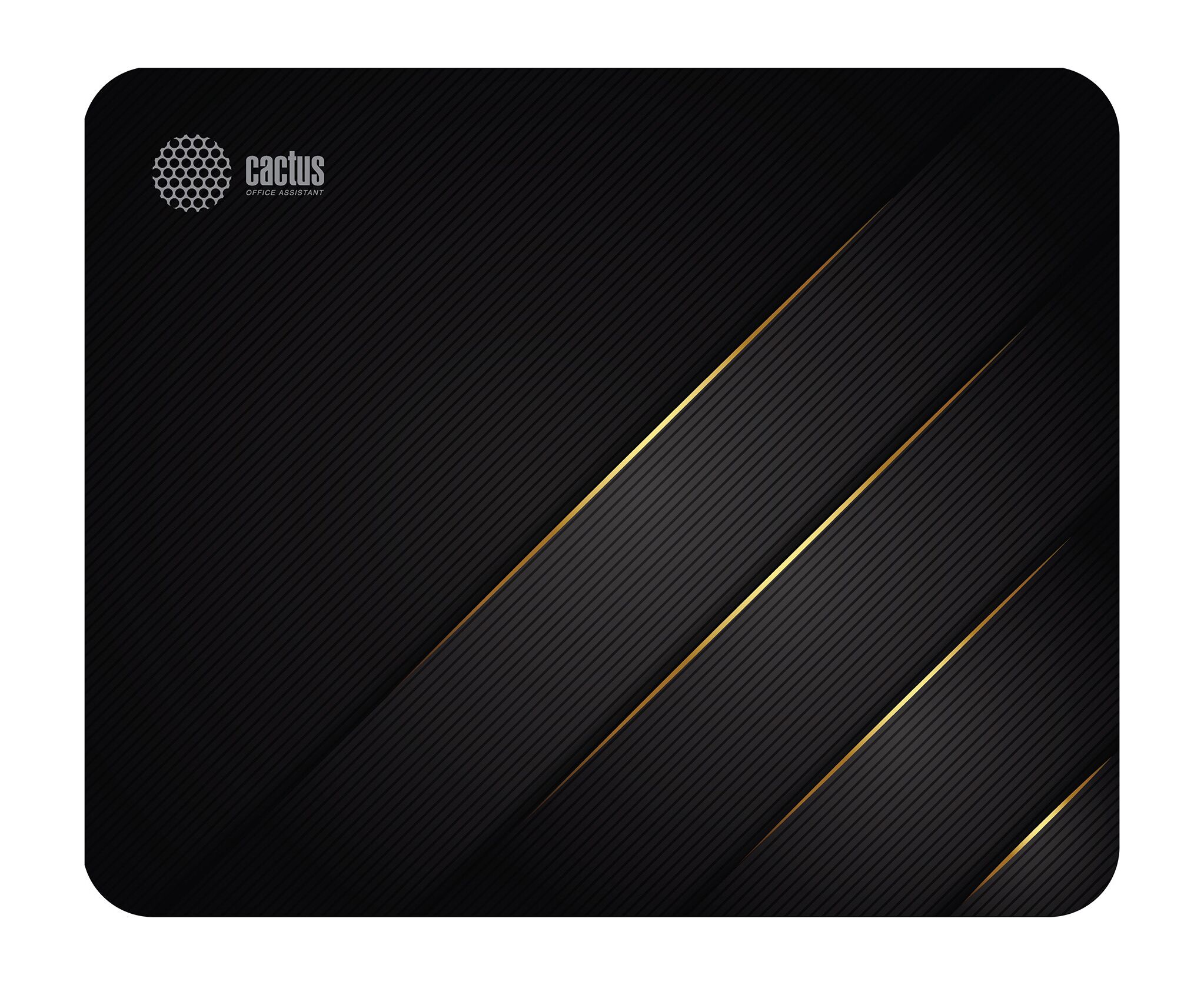 Коврик для мыши Cactus CS-MPC-P04 M Gold Geometry 300x250x2мм