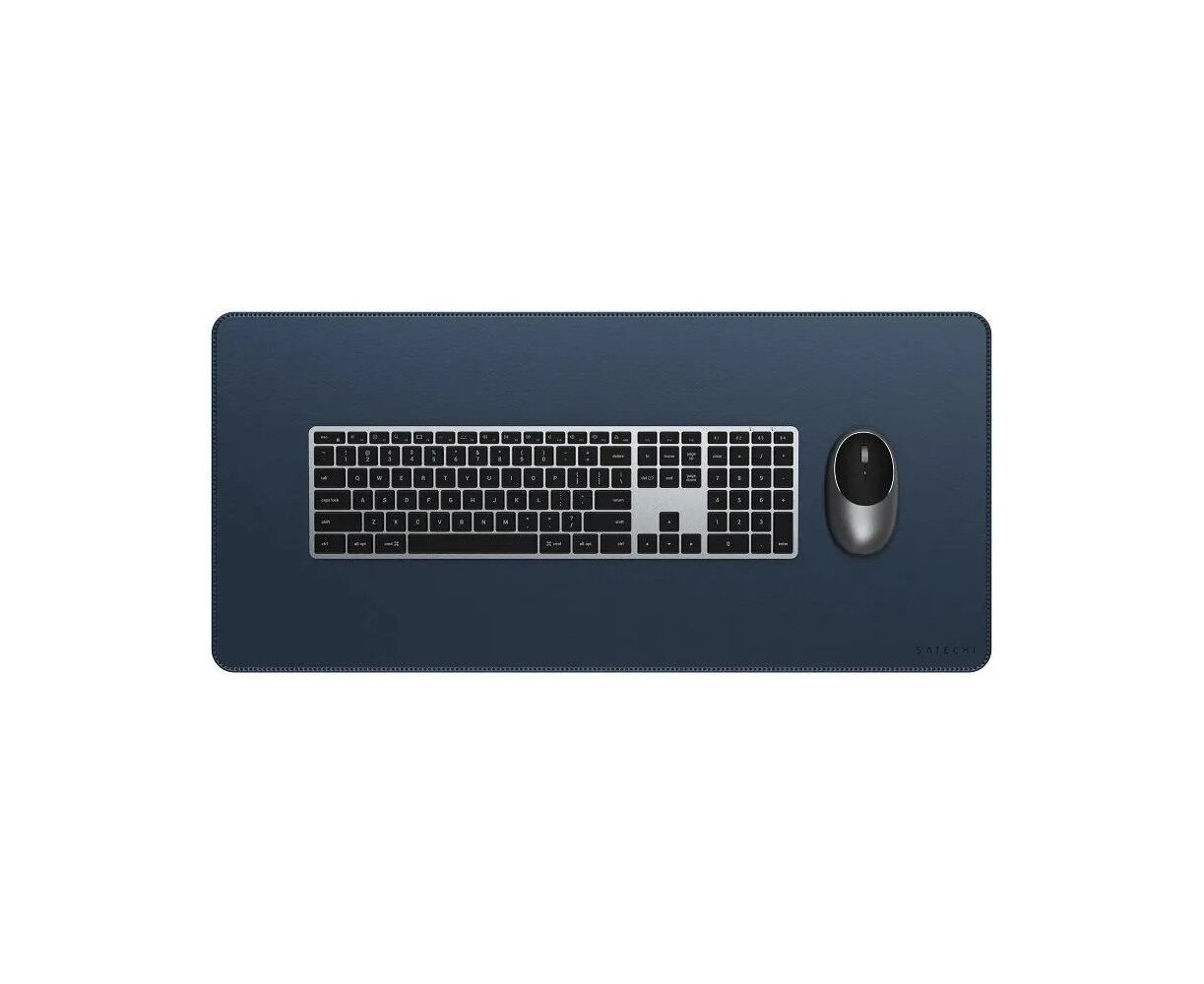 Коврик для мыши Satechi Vegan-Leather Premium Desk Mat Blue ST-LPDMB