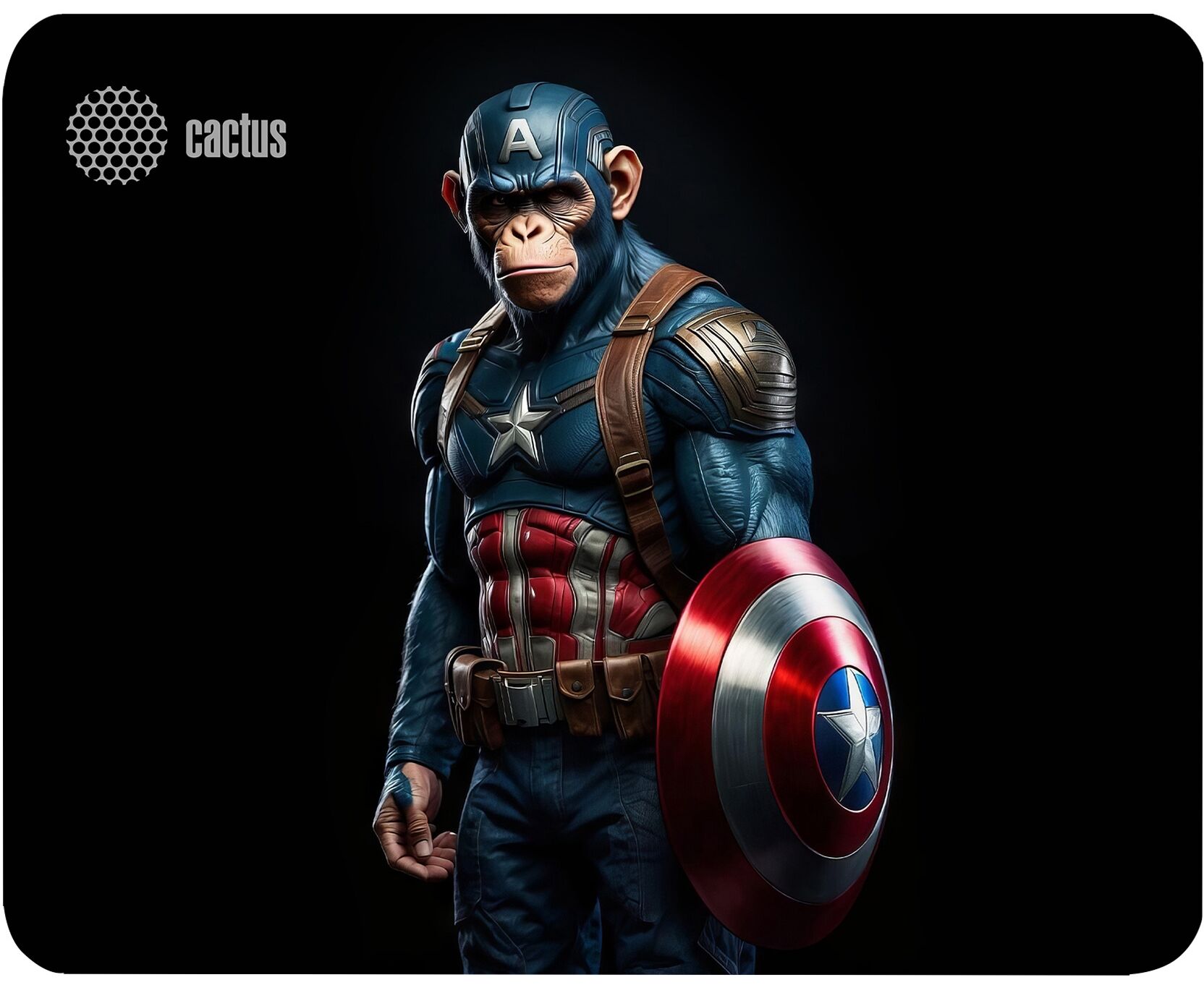 Коврик для мыши Cactus CS-MP-D08 S Captain America