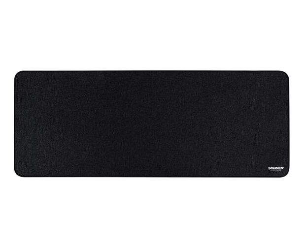 Коврик для мыши Sonnen 513315 W Ide Range резина + ткань, 870х 350х 4мм, чёрный