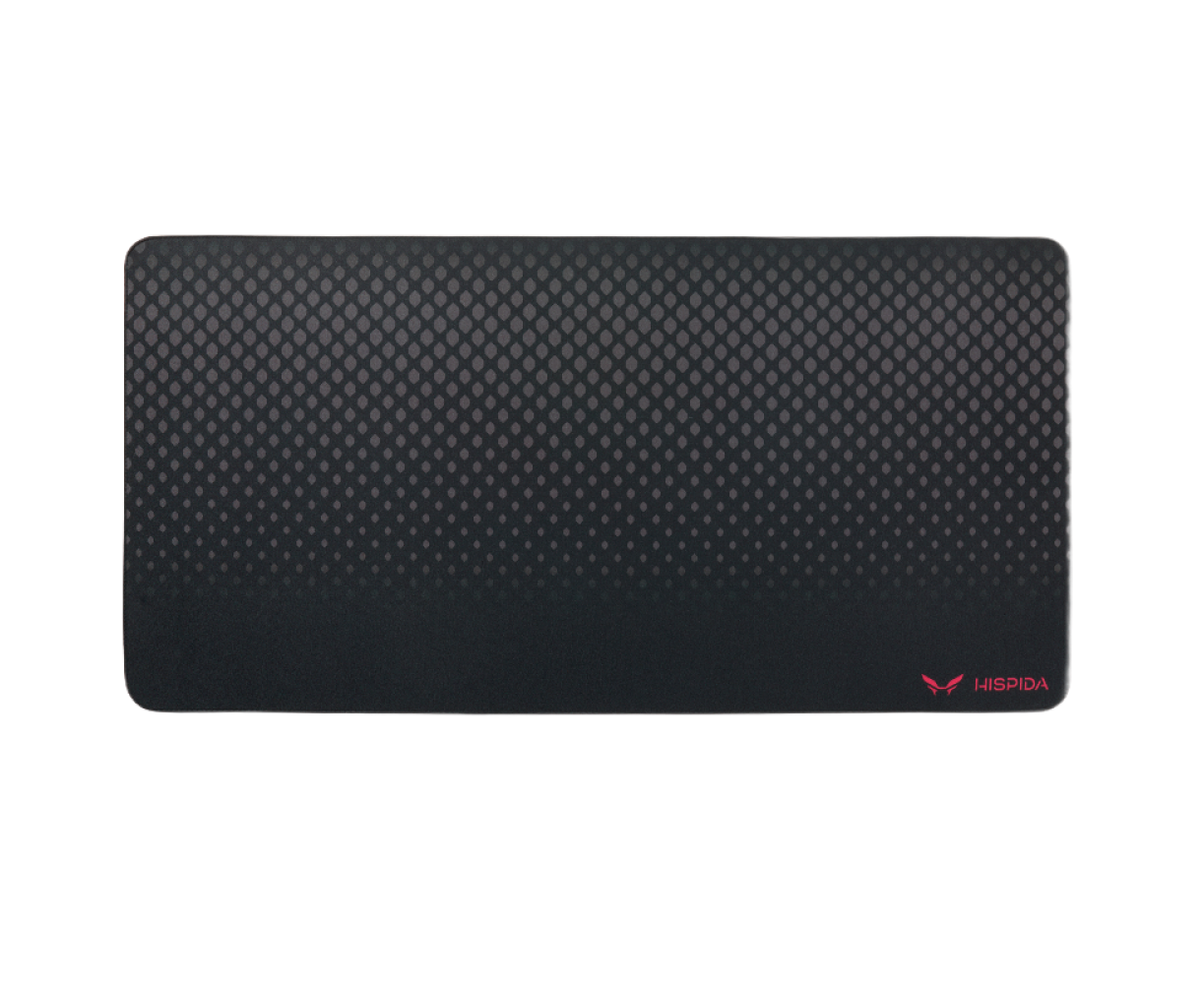 Коврик для мыши HISPIDA GPU90454 D1 gaming mousepad 900x450x4, top jacquard, bottom Poron, gift box