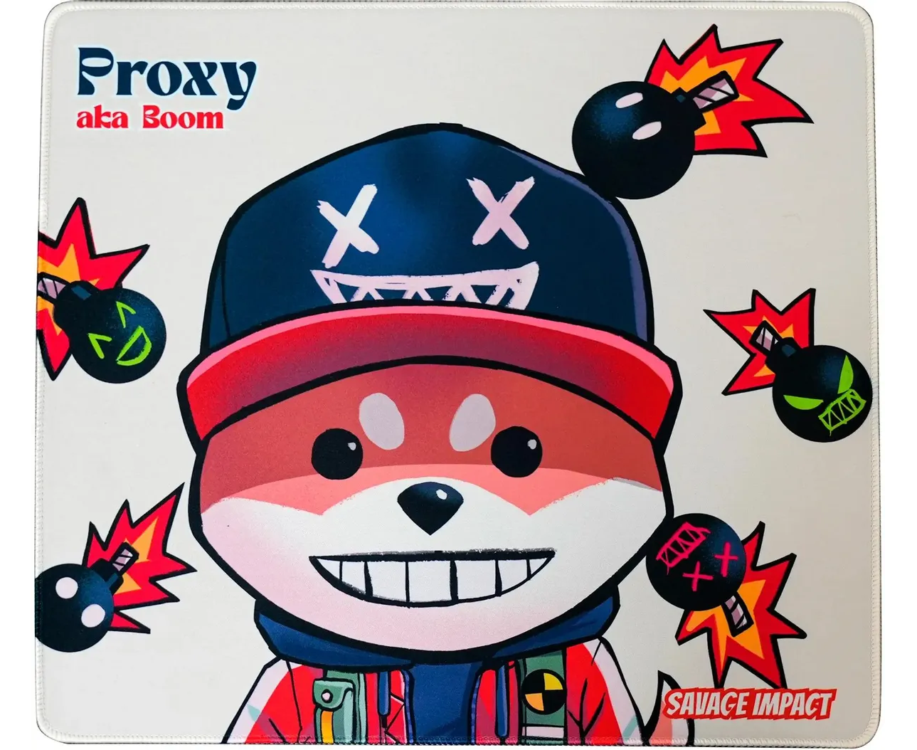 Коврик для мыши A4 Tech Bloody SI-45 Proxy Boom Sand рисунок