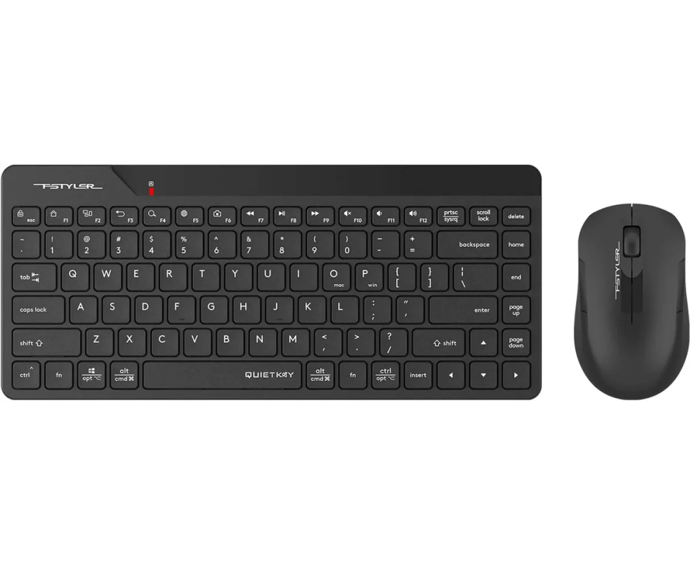Клавиатура + мышь A4 Tech Fstyler FG2200 Air2 (черный)