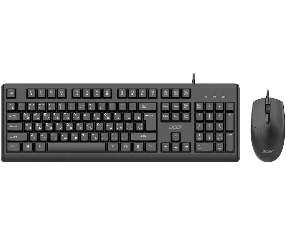 Клавиатура + мышь Acer OCC500 (ZL.ACC11.00 G) клав черный мышь черный USB