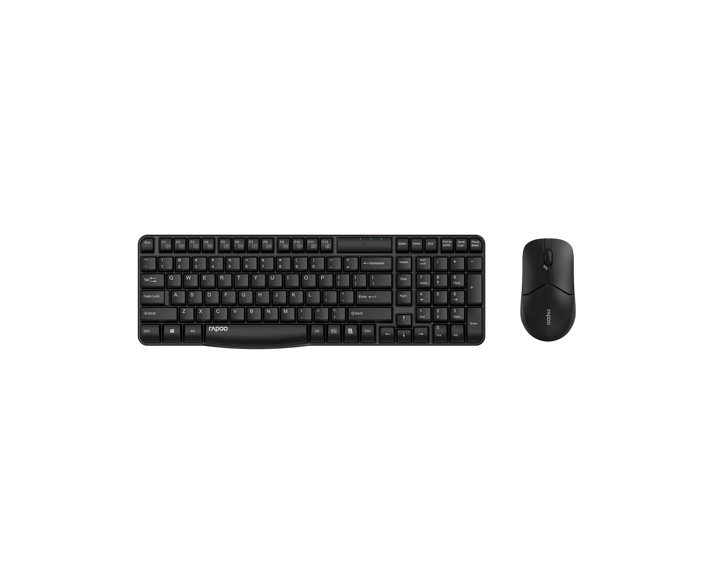 Клавиатура+мышь беспроводная RAPOO X1820-BL черный