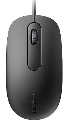 Мышь Rapoo N200 черный USB