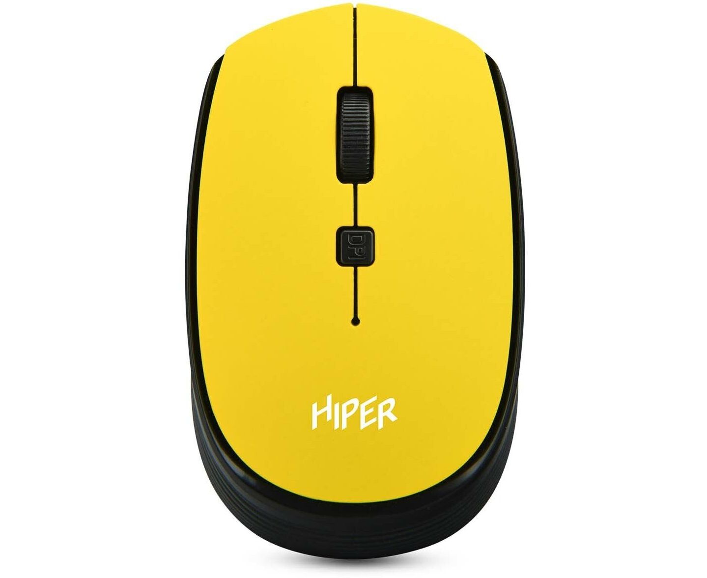 Мышь беспроводная HIPER HOMW-085 1600dpi, желтый