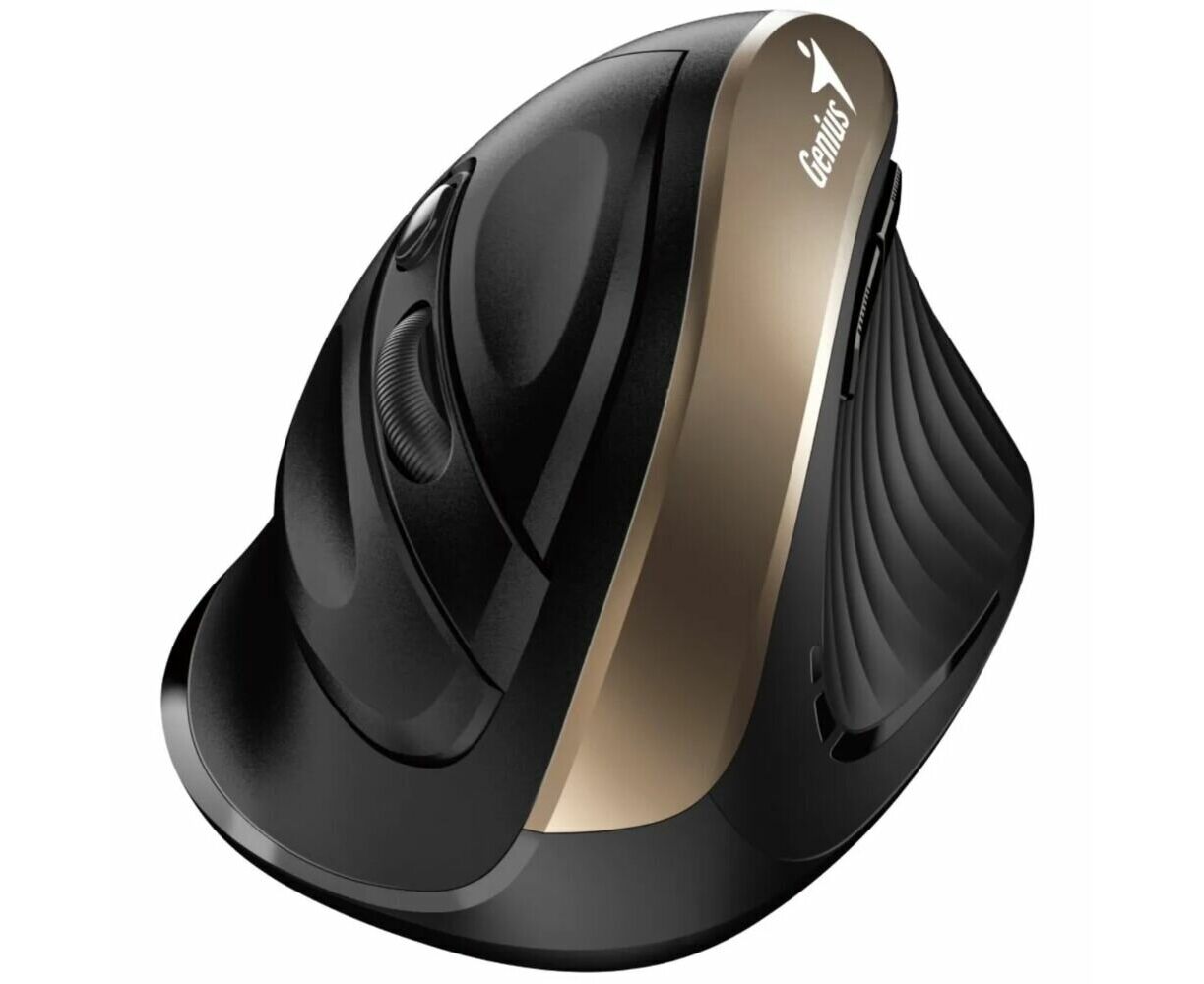 Мышь беспроводная Genius Ergo 8250 S Champagne/Black