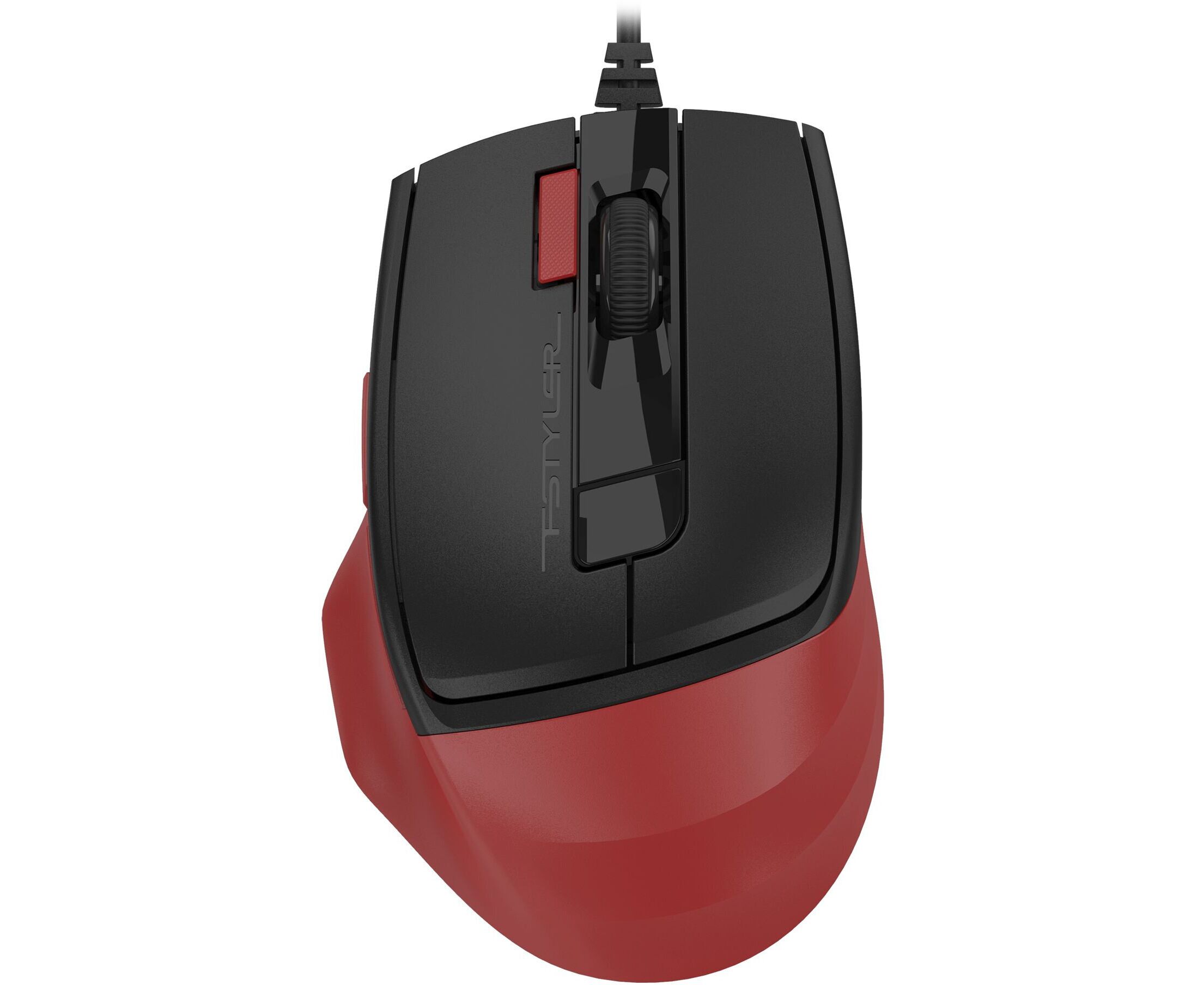 Мышь A4 Tech Fstyler FM45 S Air красный/черный (2400dpi) silent USB (7but)