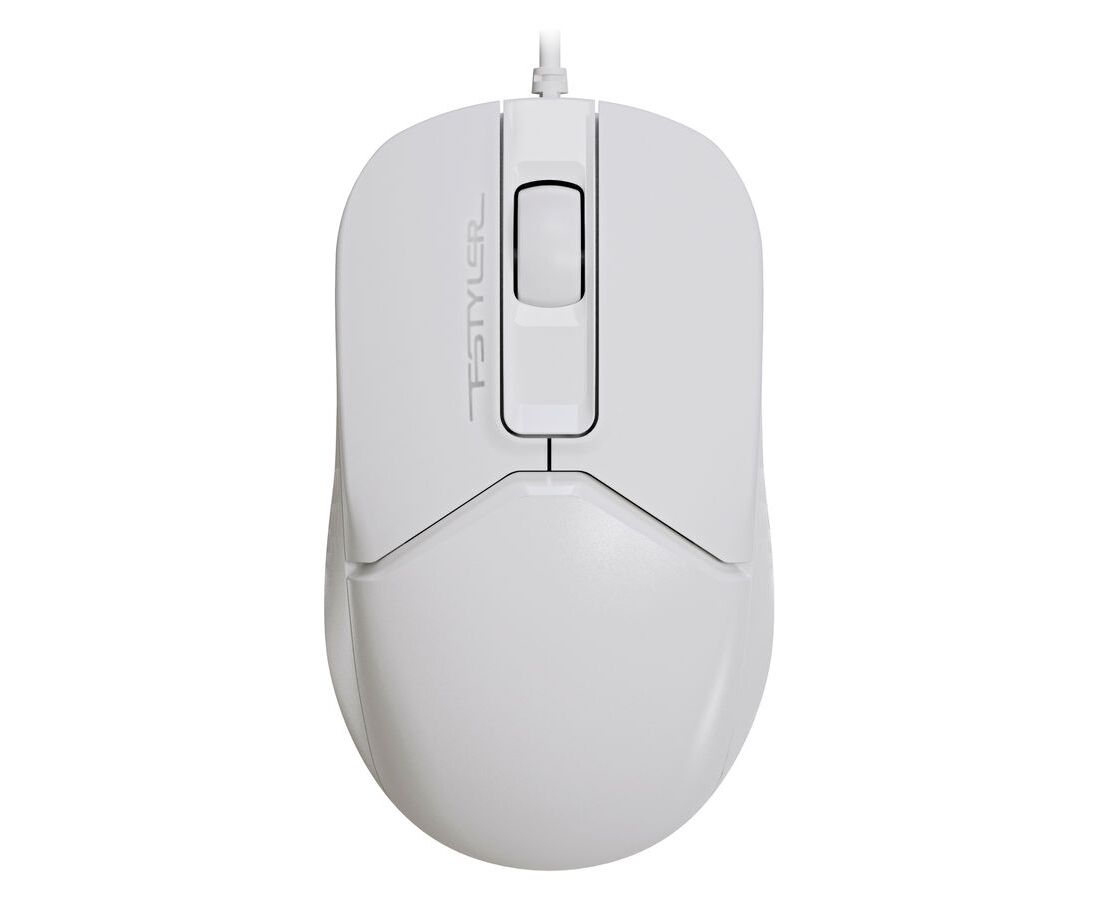 Мышь A4 Tech Fstyler FM12 S белый оптич. 1200dpi silent USB 3but (FM12 S WHITE)
