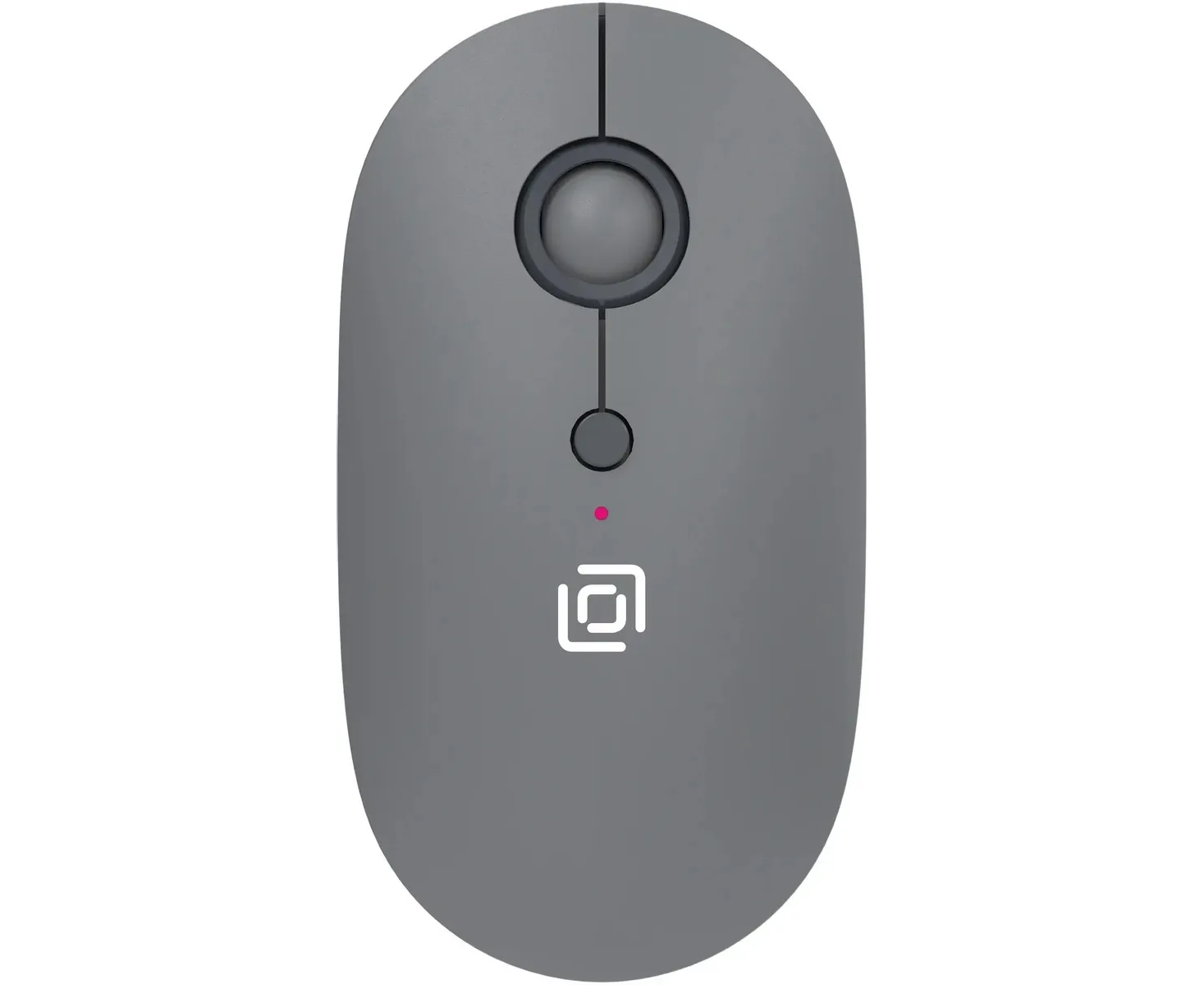 Мышь OKLICK 409 MW графитовый оптическая 1600dpi silent беспров. BT/Radio USB для ноутбука 4but (2007545)