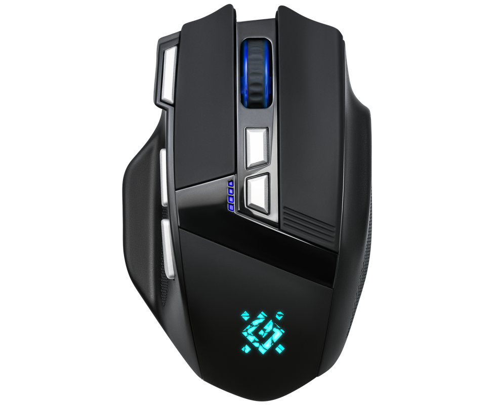 Мышь DEFENDER Knight GM-885 8кнопок,3200dpi,400 м Ач 52885 (черный)