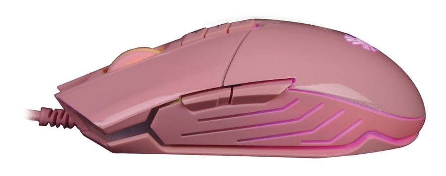 Мышь A4 Tech Bloody P91s розовый