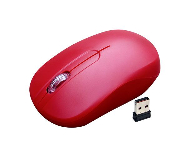 Беспроводная мышь:De Tech DE-7099 W Red