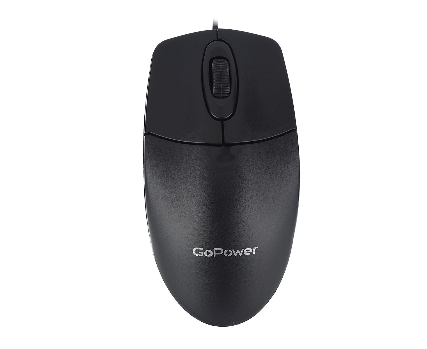Мышь проводная Go Power GPM01 классическая USB черный (1/100)