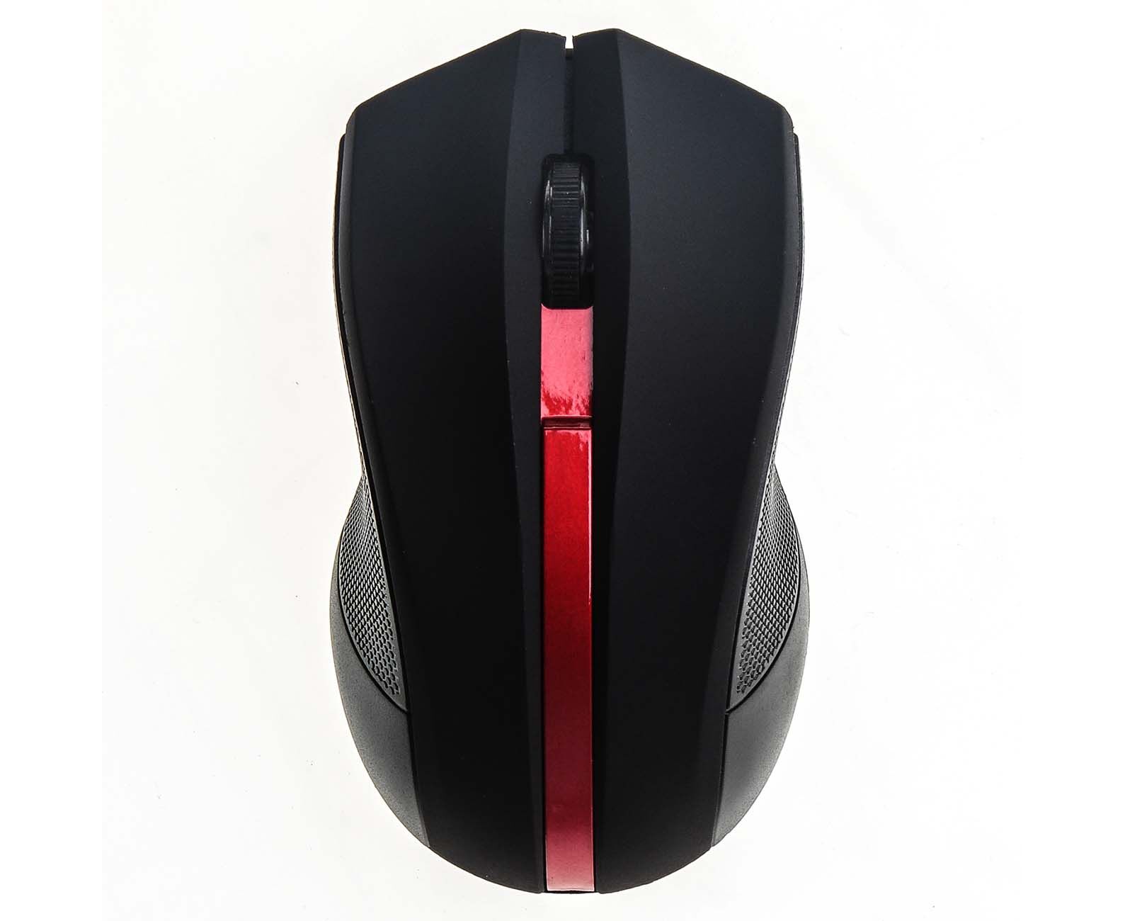 Мышь HIPER HOMW-073 black/red