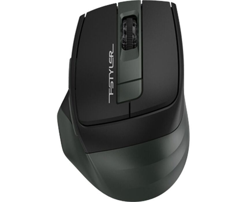 Мышь A4 Tech Fstyler FB35 зеленый/черный оптич. 2000dpi беспров. BT/Radio USB для ноутбука 6but (FB35