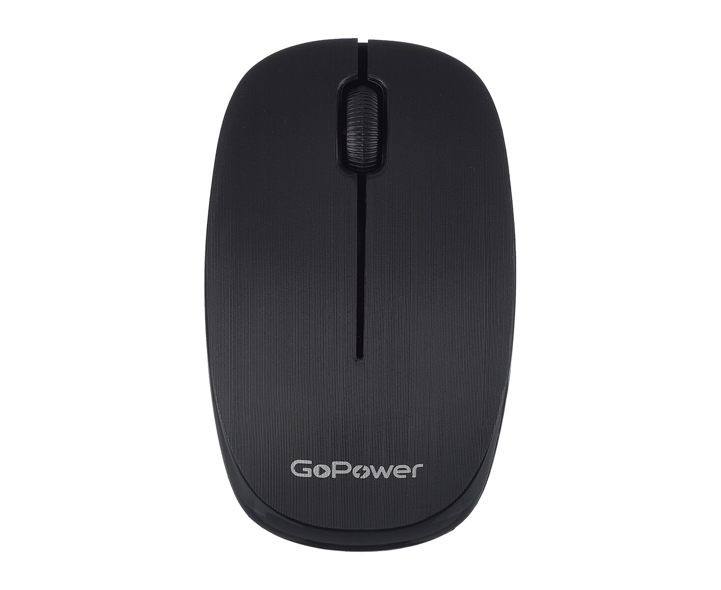 Мышь беспроводная Go Power GPM02 классическая USB черный (1/100)
