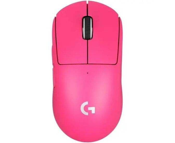 Мышь беспроводная Logitech G Pro X Superlight розовый оптическая 25600dpi USB 4but (910-005960)