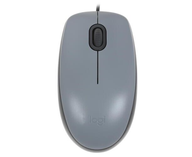 Мышь LOGITECH M110 (910-006760) проводная серый