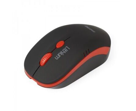 Мышь беспроводная с зарядкой от USB Smartbuy ONE 344 CAG черно-красная (SBM-344 CAG-KR)