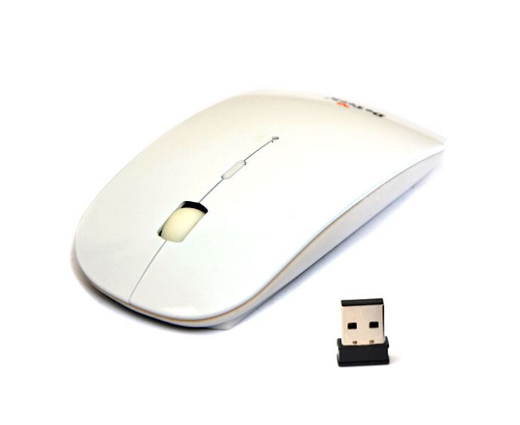 Беспроводная мышь De Tech DE-7025 W White
