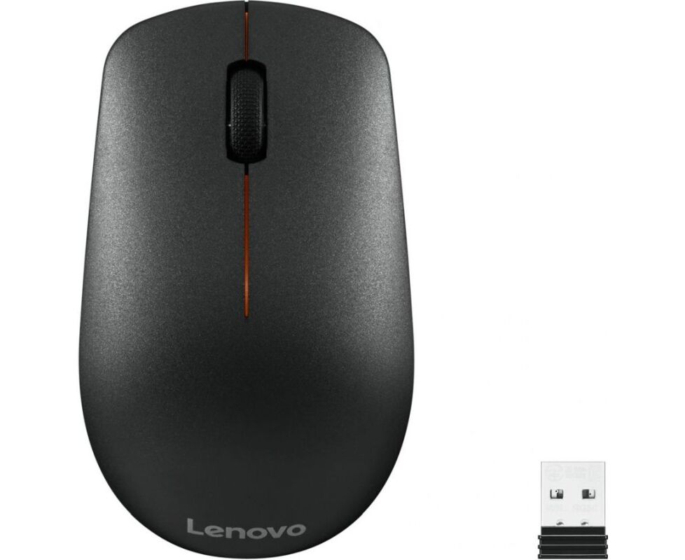 Мышь беспроводная Lenovo 400 (GY50 R91293) радио, оптическая, USB, 1200dpi, черный