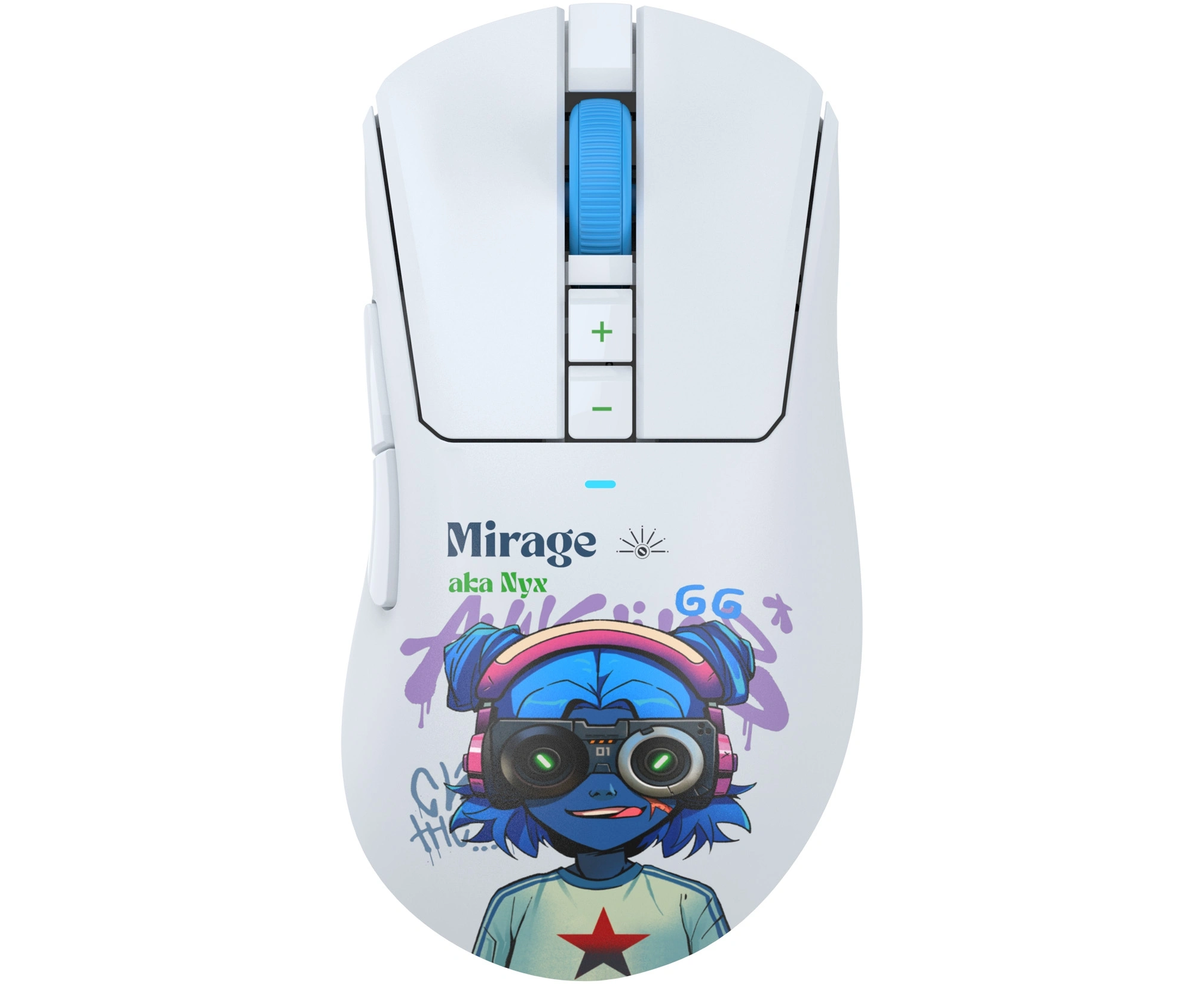 Мышь A4 Tech Bloody R73 Ultra Duo Nyx Mirage белый/рисунок