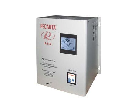 Стабилизатор Ресанта АСН-10000 Н/1-Ц Lux (63/6/18)