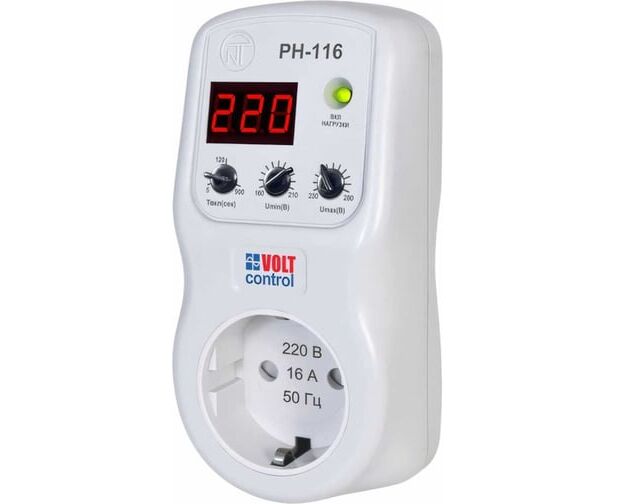 Реле напряжения Новатек-Электро Volt Control РН-116