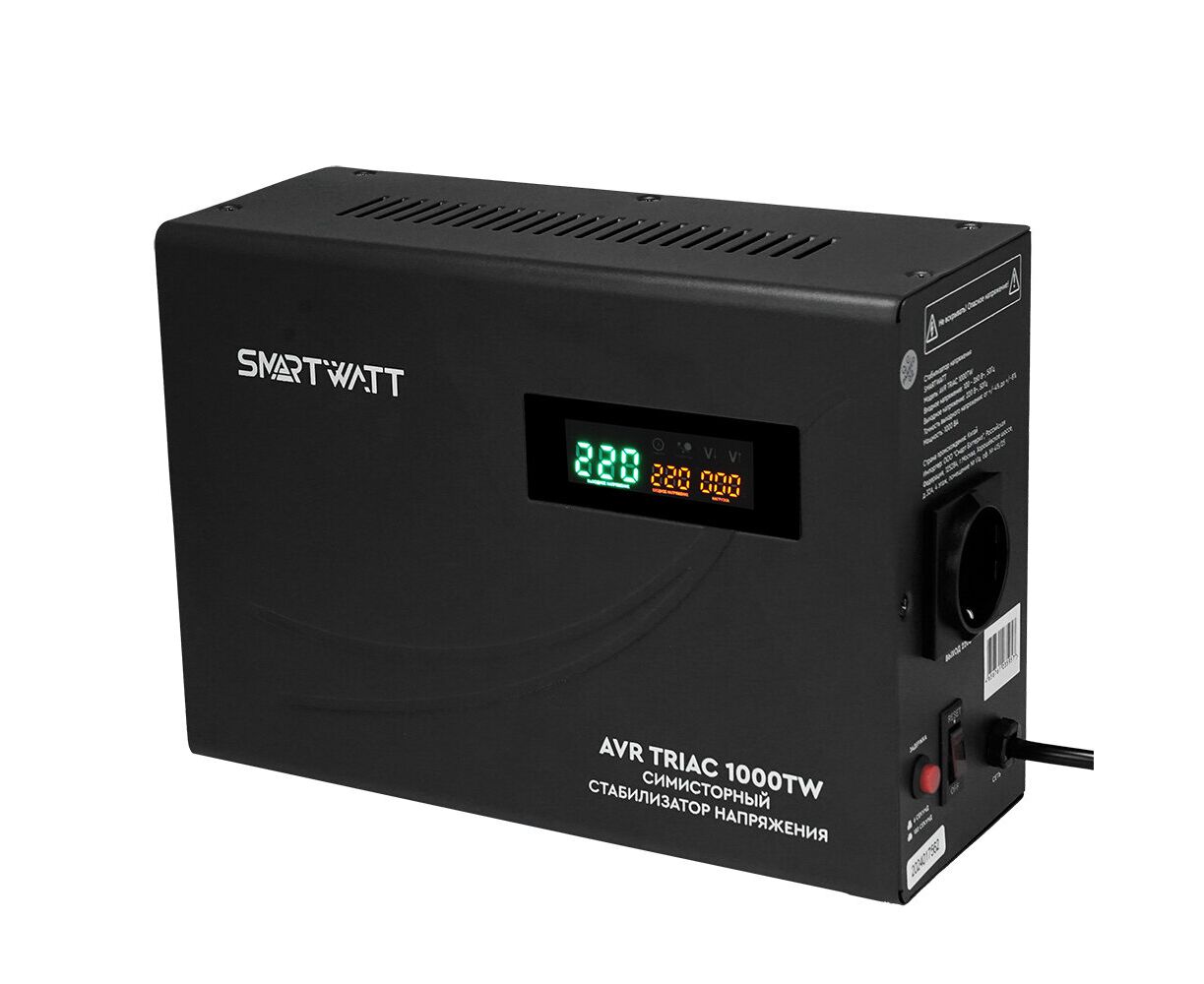 Симисторный стабилизатор напряжения SMARTWATT AVR TRIAC 1000 TW