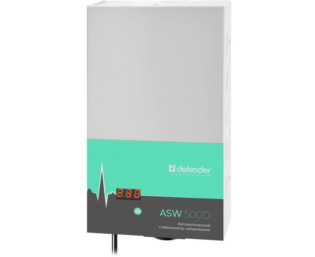 Стабилизатор напряжения DEFENDER ASW 500 D (99044)