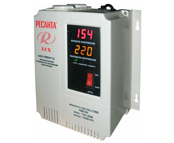 Стабилизатор напряжения РЕСАНТА ACH-1000 H/1-Ц