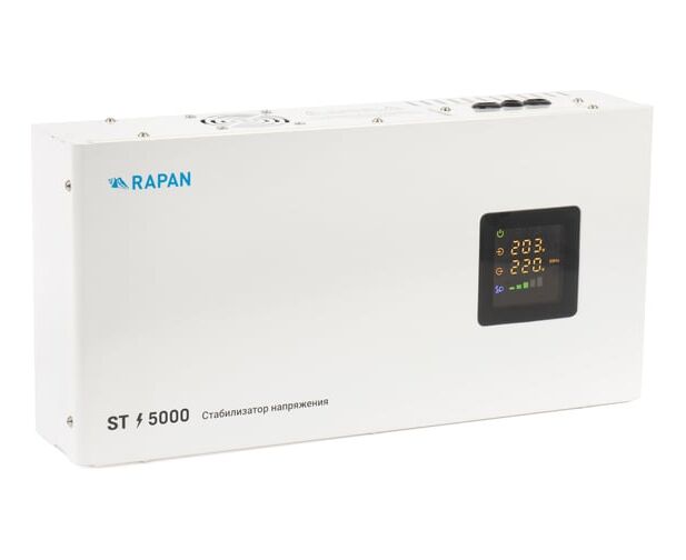 Стабилизатор напряжения БАСТИОН Rapan ST-5000 белый (8903)