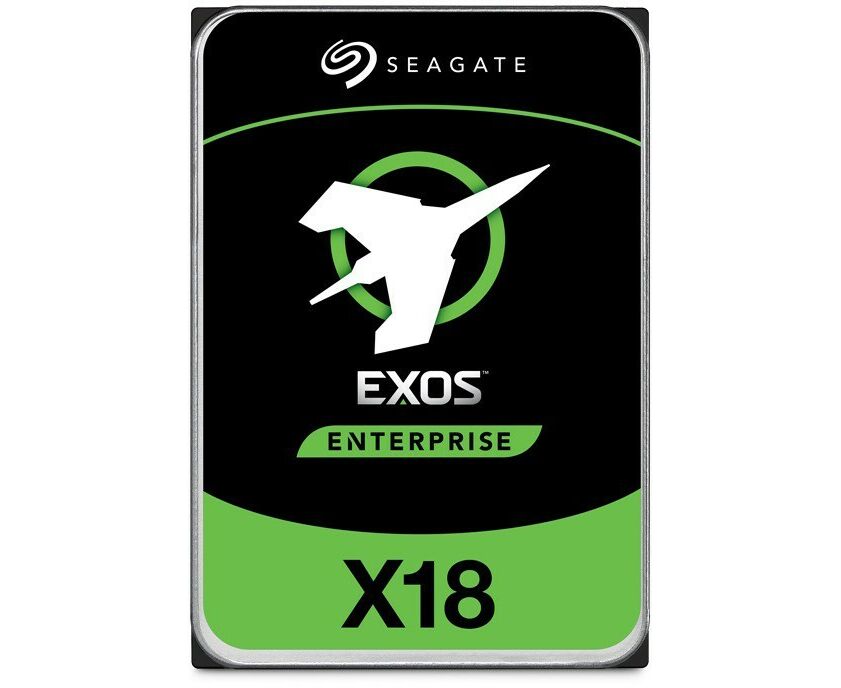 HDD Seagate 12 T B Exos X18 (ST 12000 NM000 J) {SAT A 6 Gb/s, 7200 rpm, 256mb buffer, 3.5"}